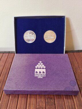 1996 150th Birthday Commemorative Coin Set Hamilton ON Dundurn Castle